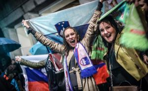 Slovenci na ulicama Ljubljane slavili titulu košarkaškog prvaka Europe